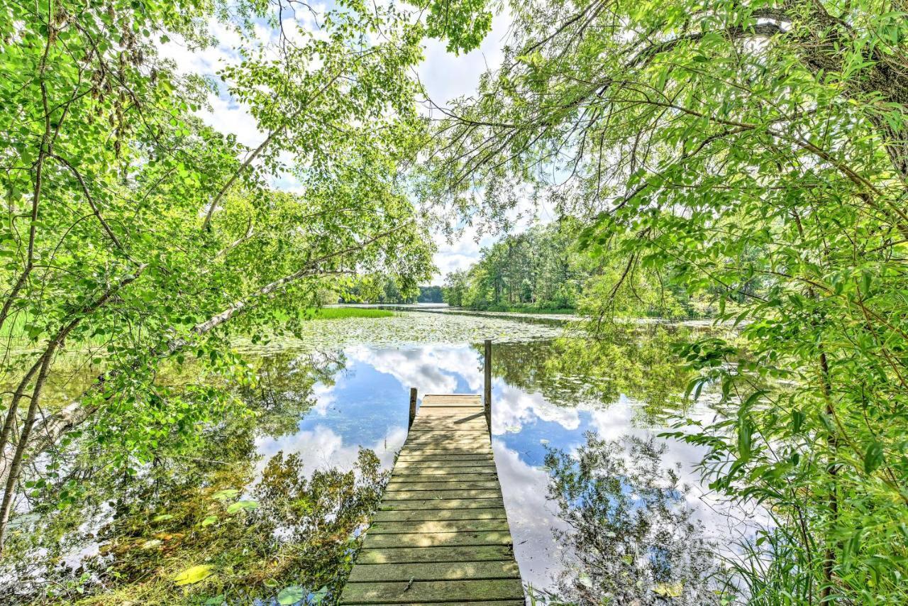 Fishermens Paradise With Fire Pit On Rice Lake! Bagian luar foto
