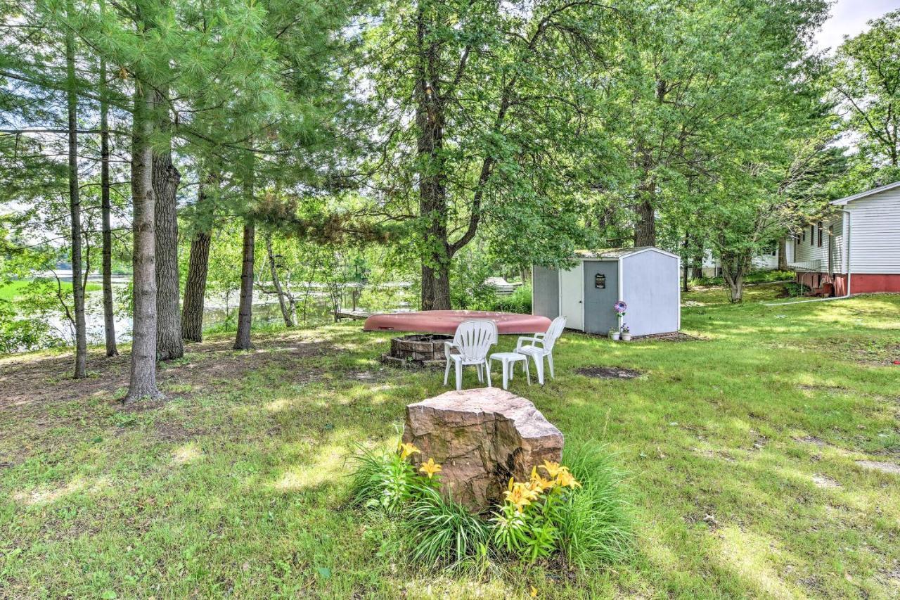 Fishermens Paradise With Fire Pit On Rice Lake! Bagian luar foto